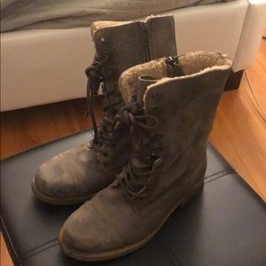 All Saints Jacks Place Shearling Lined Boots